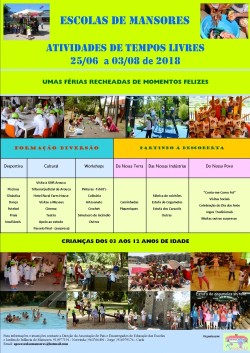 Atividade de tempos livres