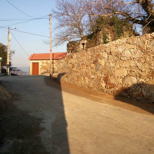 Alargamento da Via no Lugar da Mata