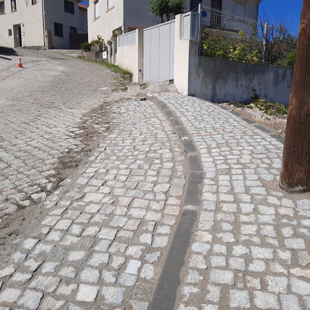 Intervenção na Rua das Escolas