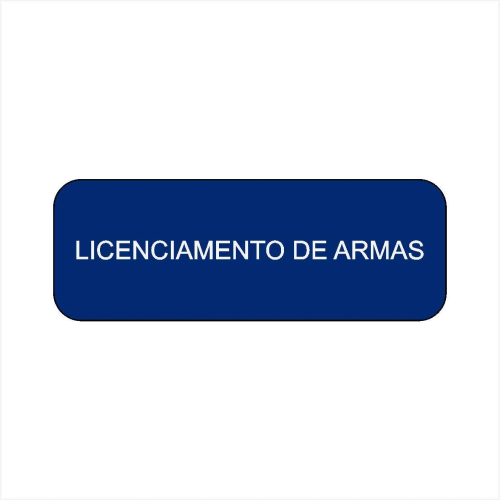 Informação/ Licenciamento de armas